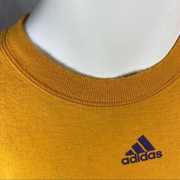 Los Angeles Lakers 2009 NBA Champions Adidas Gold Graphic T-Shirt W/ Signatures - Picture 5 of 8